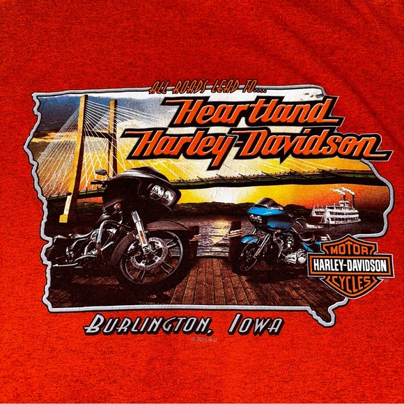 Heartland Harley Davidson Tee Bundle 🌽 🇺🇸 - Picture 6 of 11